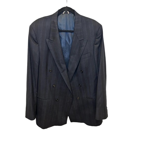 Vintage Christian Dior 100% Virgin Wool Men's Sport Coat 44L - Picture 1 of 7